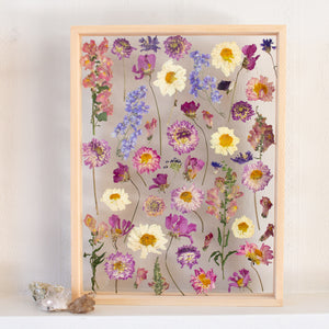 Lush Lilac Framed Florals