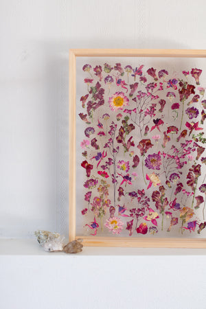Pretty in Pink Framed Florals