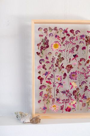 Pretty in Pink Framed Florals