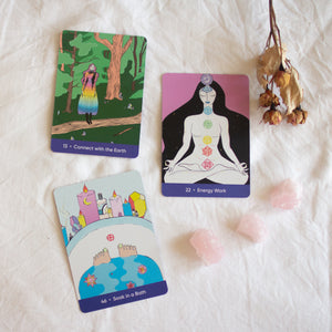 Sacred Self Care Oracle Cards