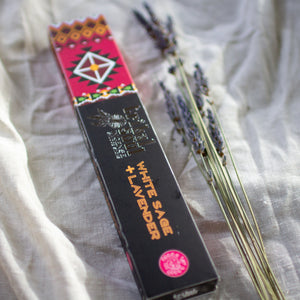 Tribal Soul White Sage + Lavender Incense Sticks
